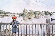 Carl Larsson, Fishing